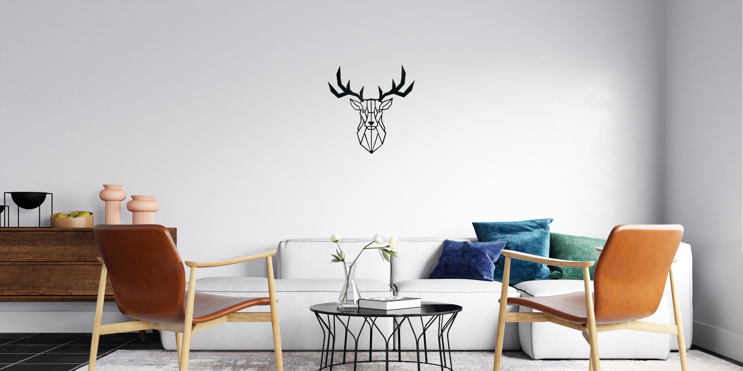 Retro Geyik - Görsel 3