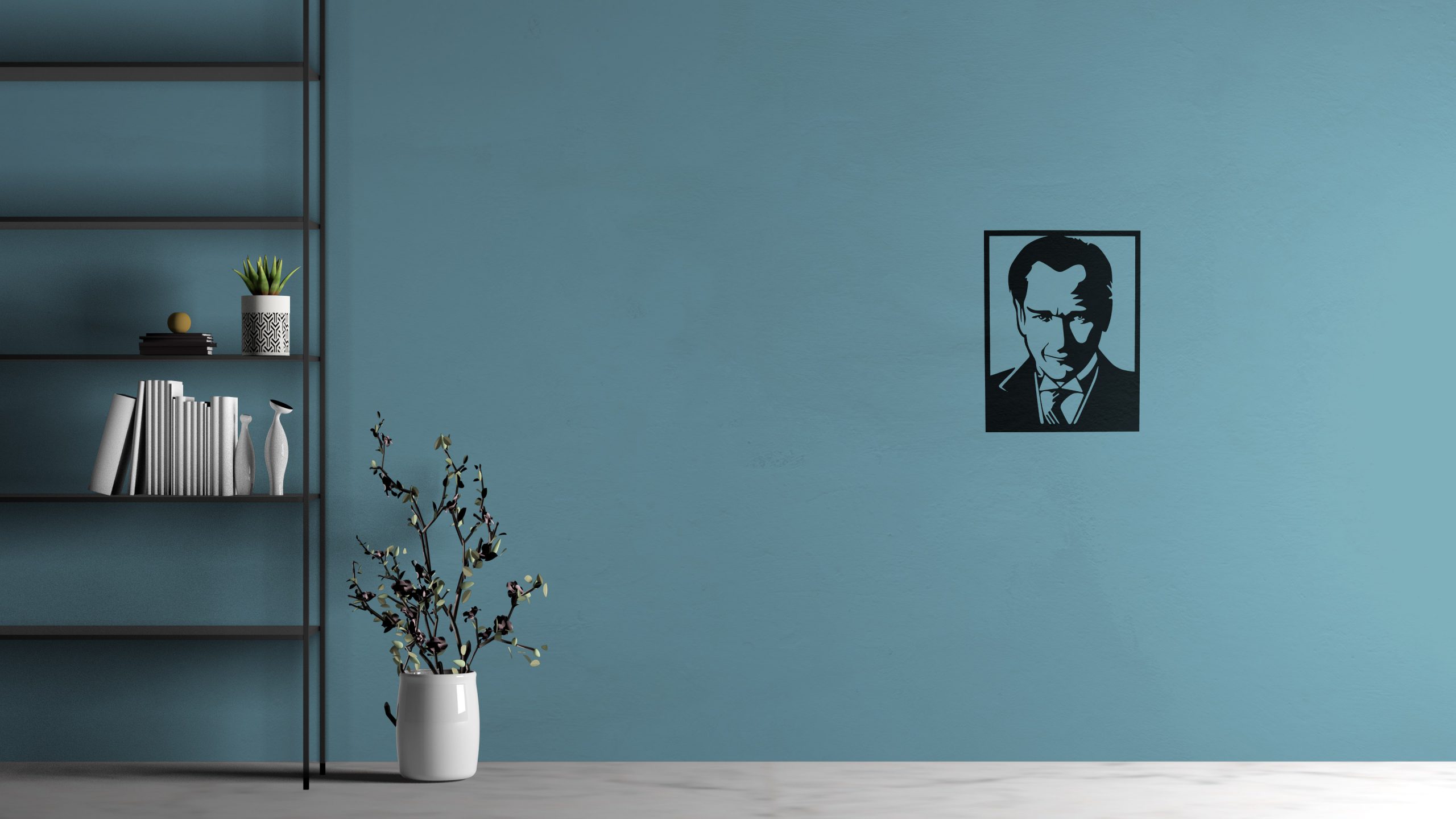 Retro Ata Dikdörtgen - Görsel 3