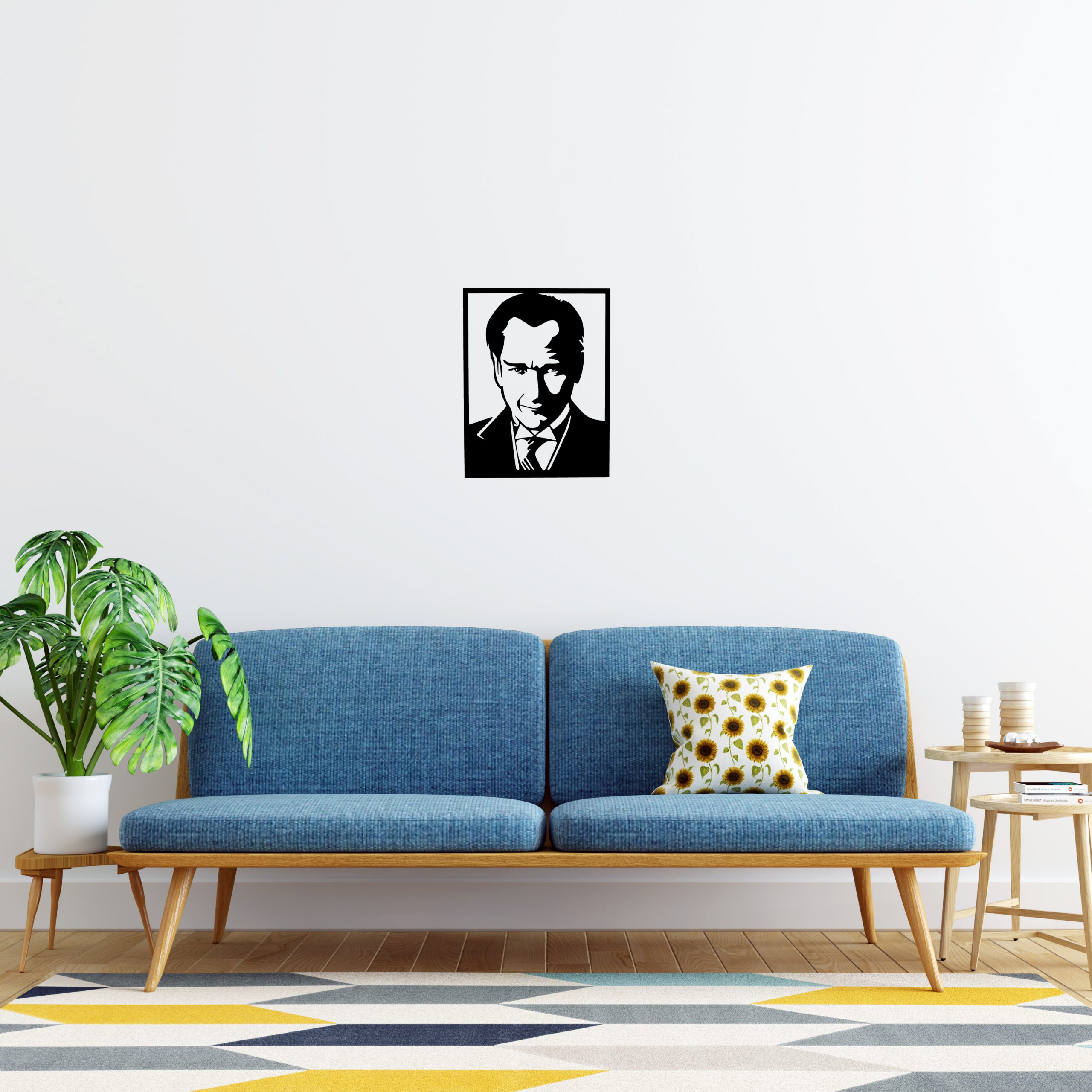 Retro Ata Dikdörtgen - Görsel 2